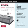33” Workstation Drop-In Top Mount Double Bowl 16 Gauge Stainless Steel Kitchen Sink with WorkFlow™ Ledge and Accessories