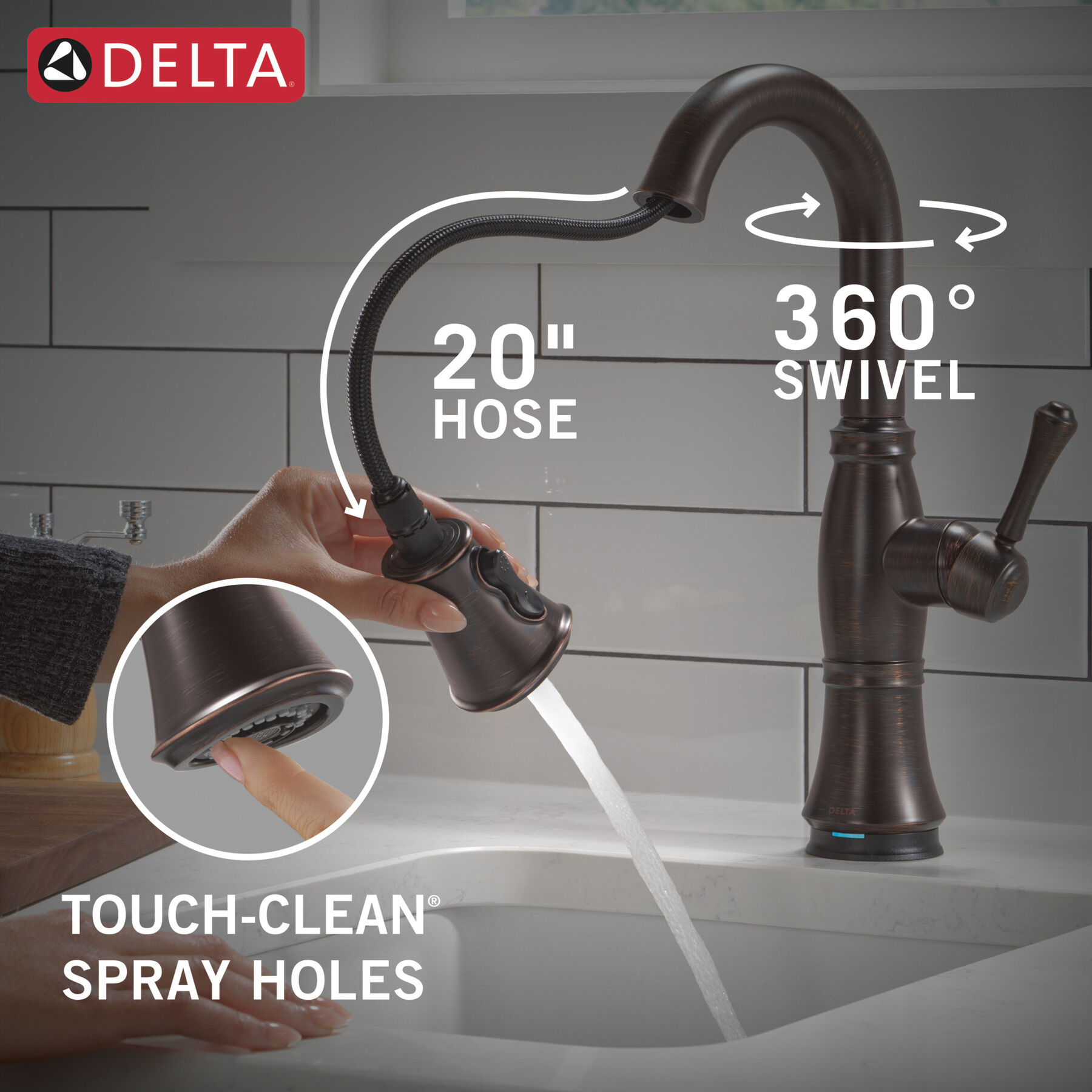 Touch2O® Bar / Prep Faucet with Touchless Technology, image 7