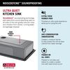 33&rdquo; Drop-In Undermount Stainless Steel Single Bowl Kitchen Sink with Accessories