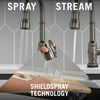 Touch<sub>2</sub>O® Technology Kitchen Faucet with Touchless Technology