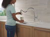 Single Handle Kitchen Pull-Down Faucet w/ Soap Dispenser