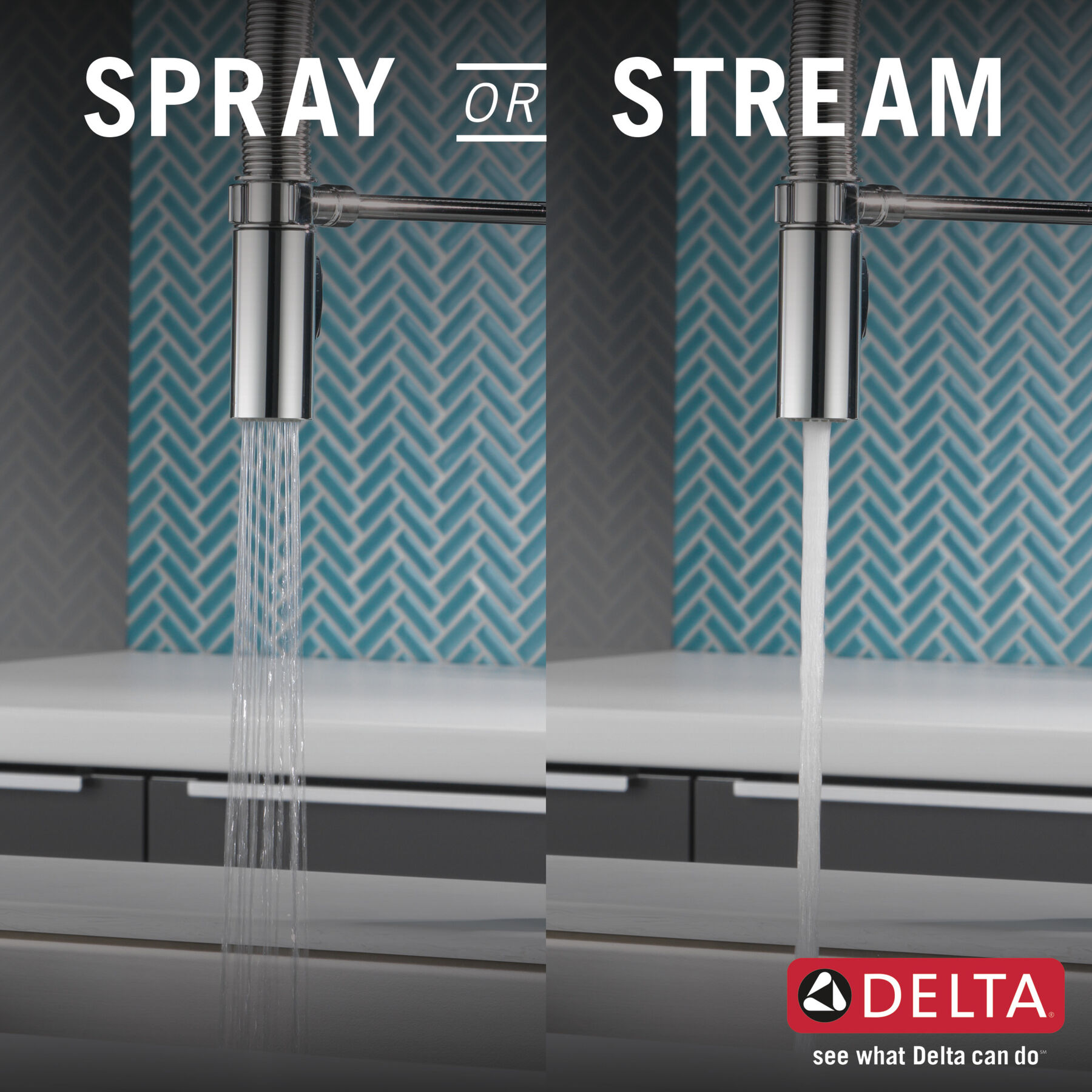 Single-Handle Pull-Down Spring Kitchen Faucet with Touch<sub>2</sub>O® Technology (Recertified), image 2