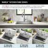25&rdquo; Drop-In Undermount Stainless Steel Single Bowl Kitchen Sink with Accessories