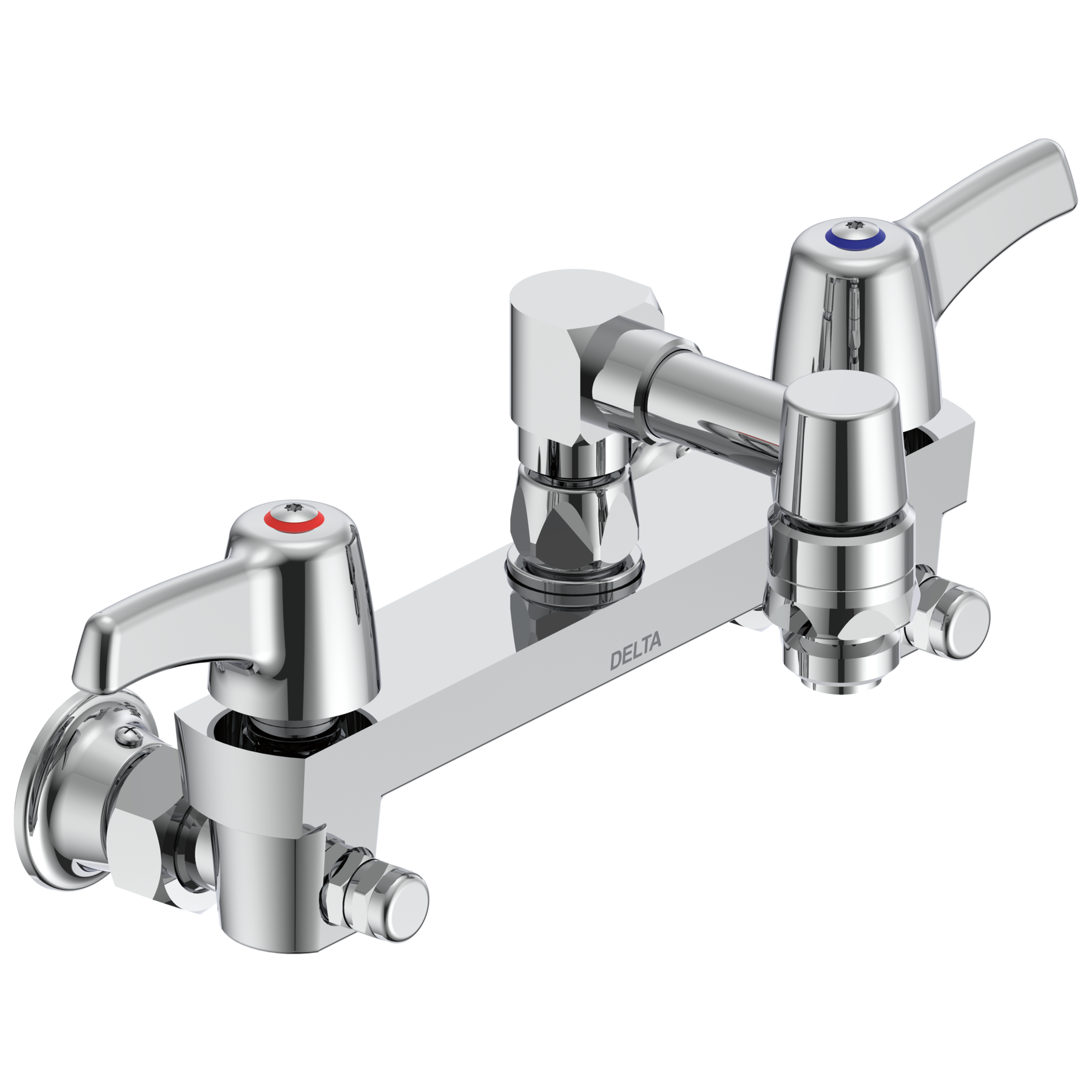 Two Handle 8 In Wallmount Service Sink Faucet