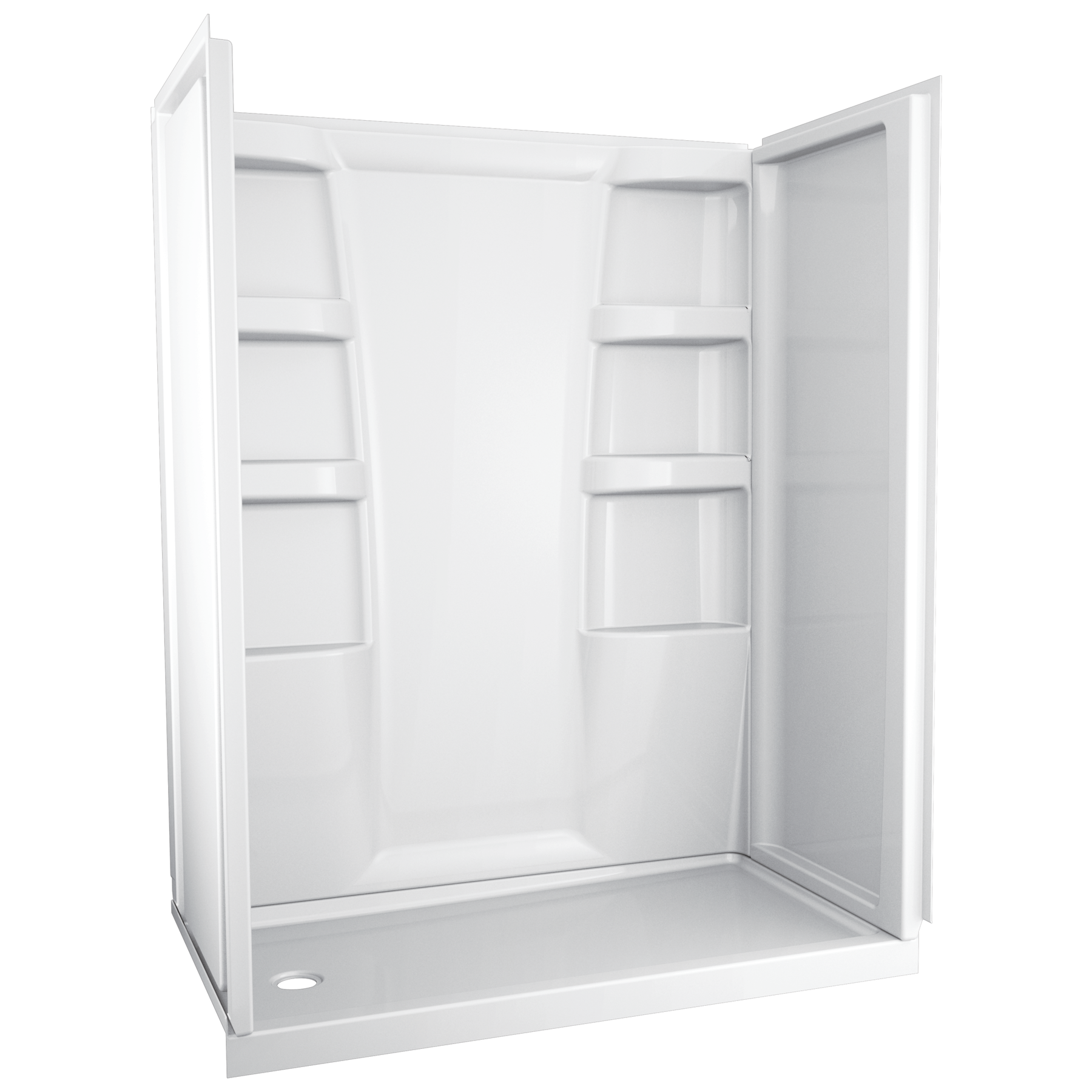 ProCrylic 60 in. x 32 in. Shower Surround, image 10