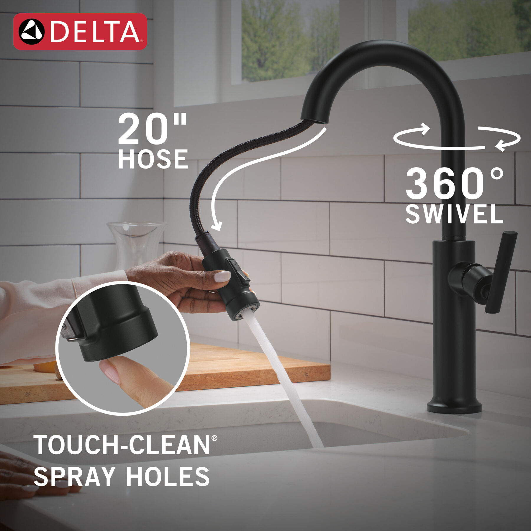 Single Handle Pull-Down Bar / Prep Faucet