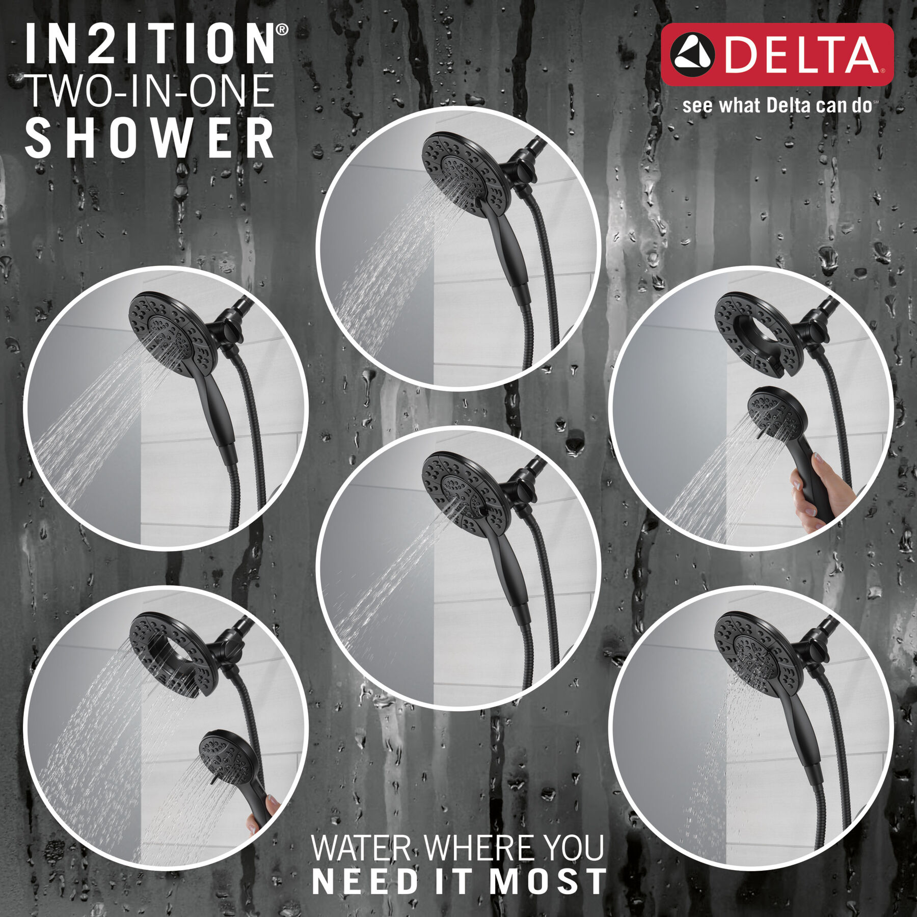 Shower Rough & Trim 1L 14S (Recertified), image 2