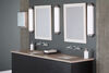 Two Handle Wall Mount Channel Bathroom Faucet Trim