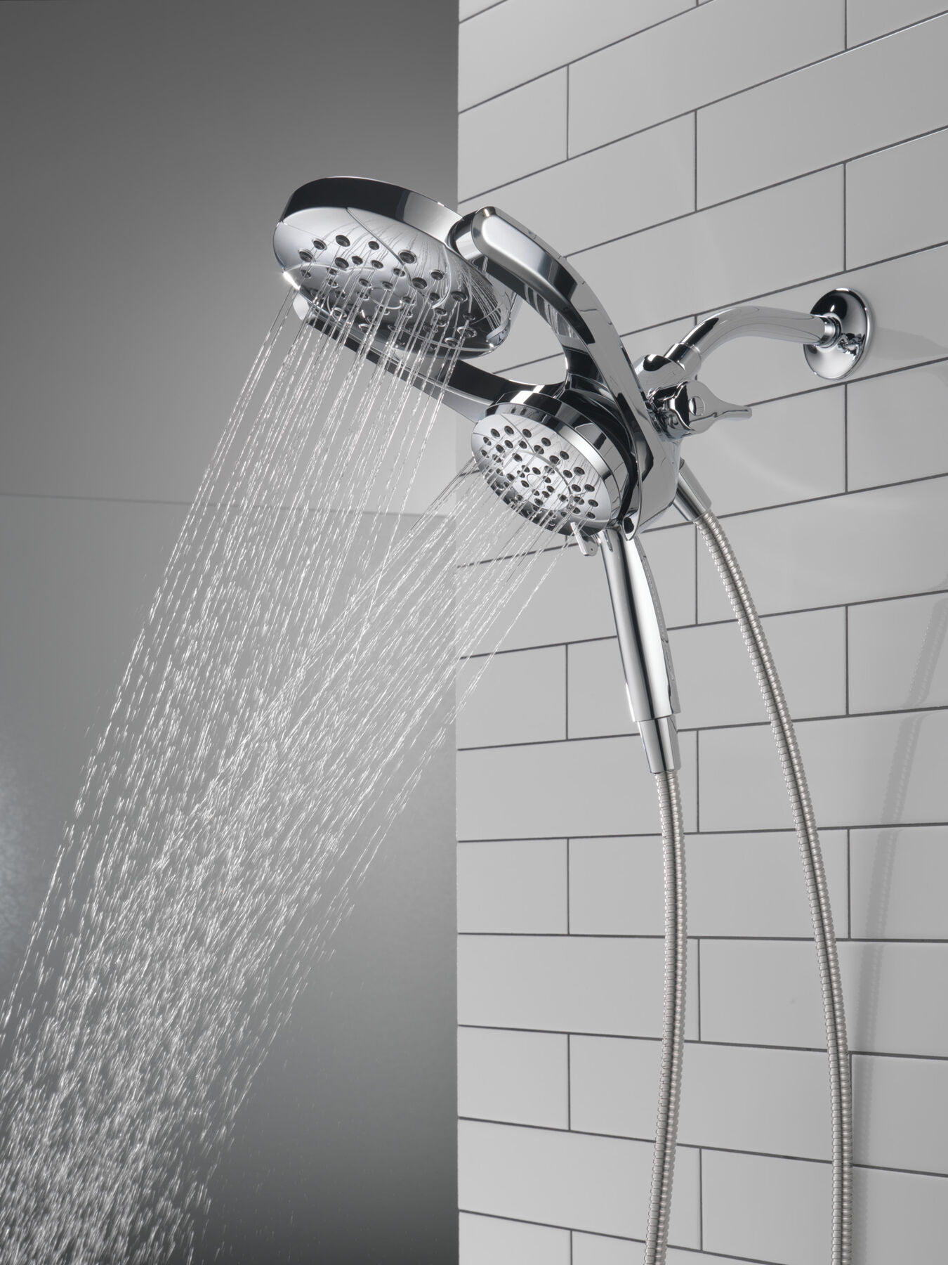 4-Setting HydroRain Showerhead (Recertified), image 8