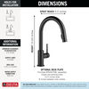 Single Handle Pull-Down Kitchen Faucet