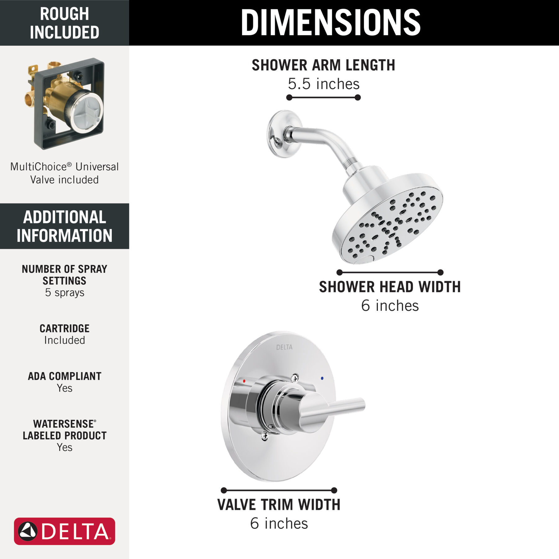 Monitor® 14 Series H2Okinetic® Shower, image 2