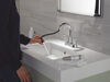 Two Handle Centerset Pull-Down Bathroom Faucet