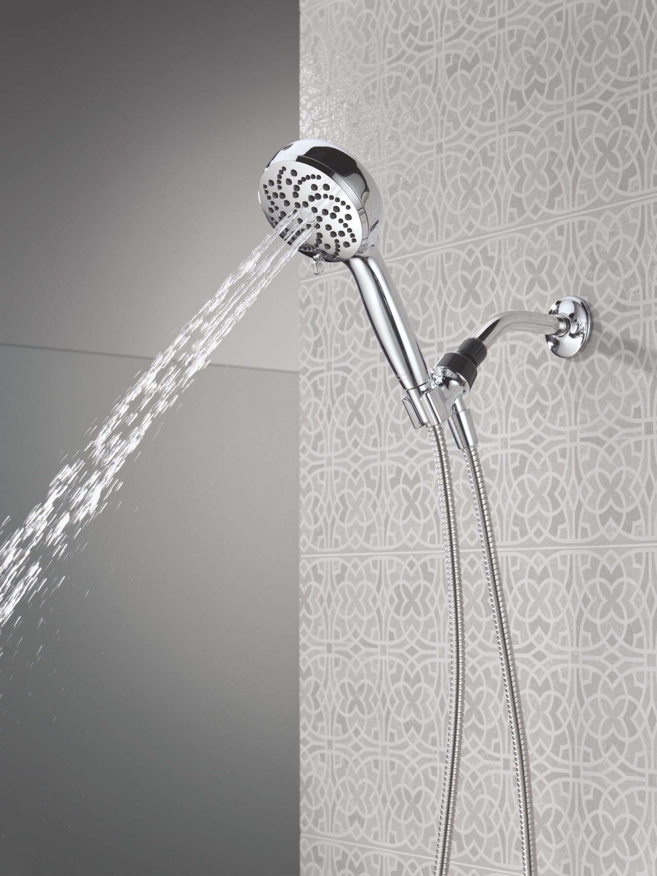 6-Setting Hand Shower with Cleaning Spray - 2.5 GPM