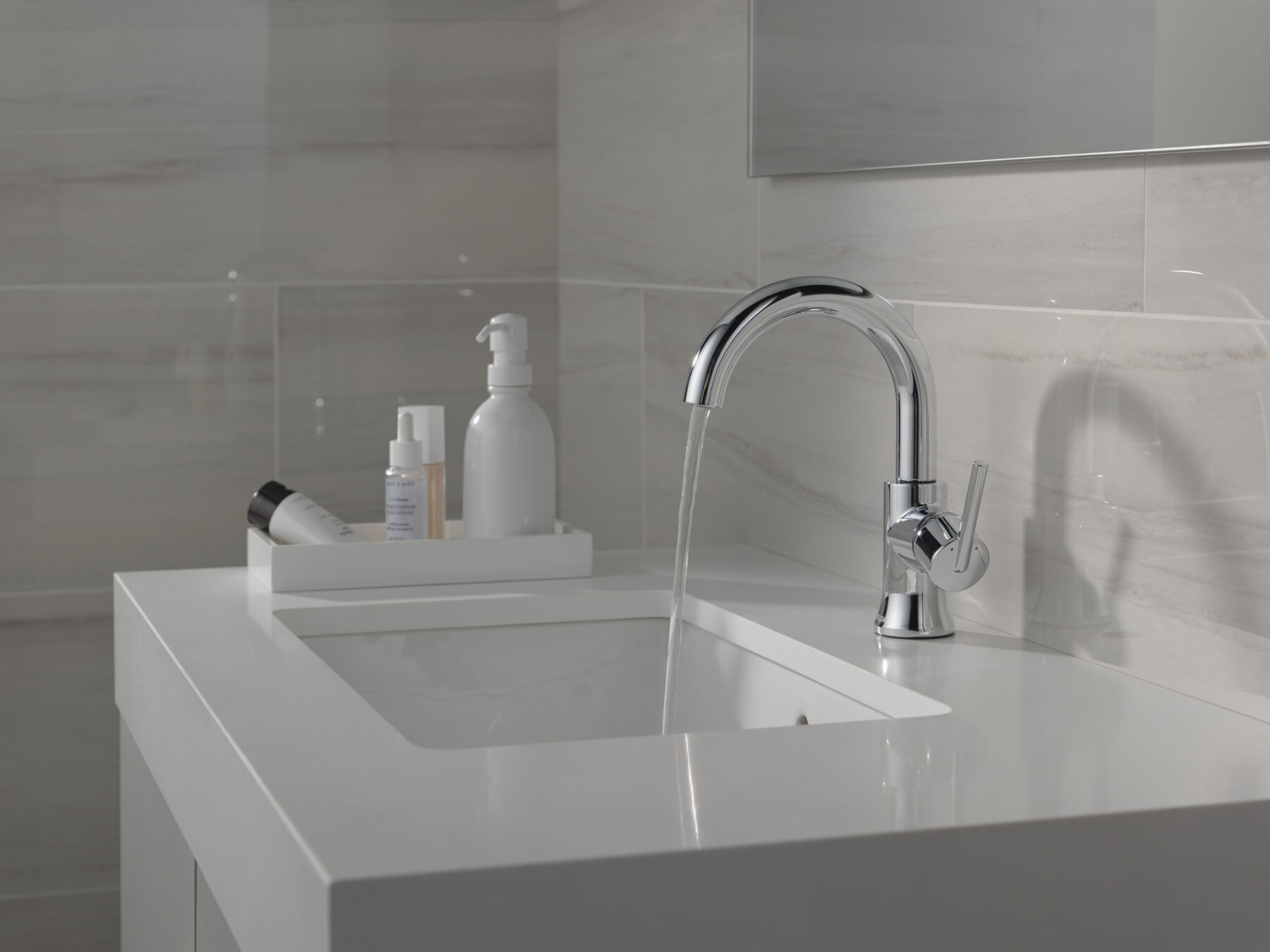 Single Handle High-Arc Bathroom Faucet, image 8