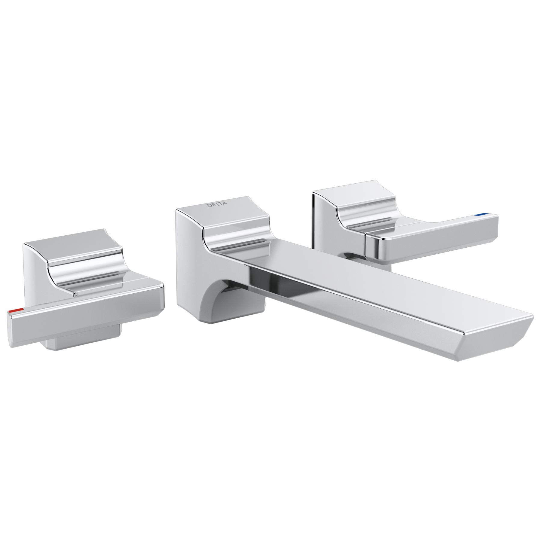 Two-Handle Wall Mount Bathroom Faucet Trim