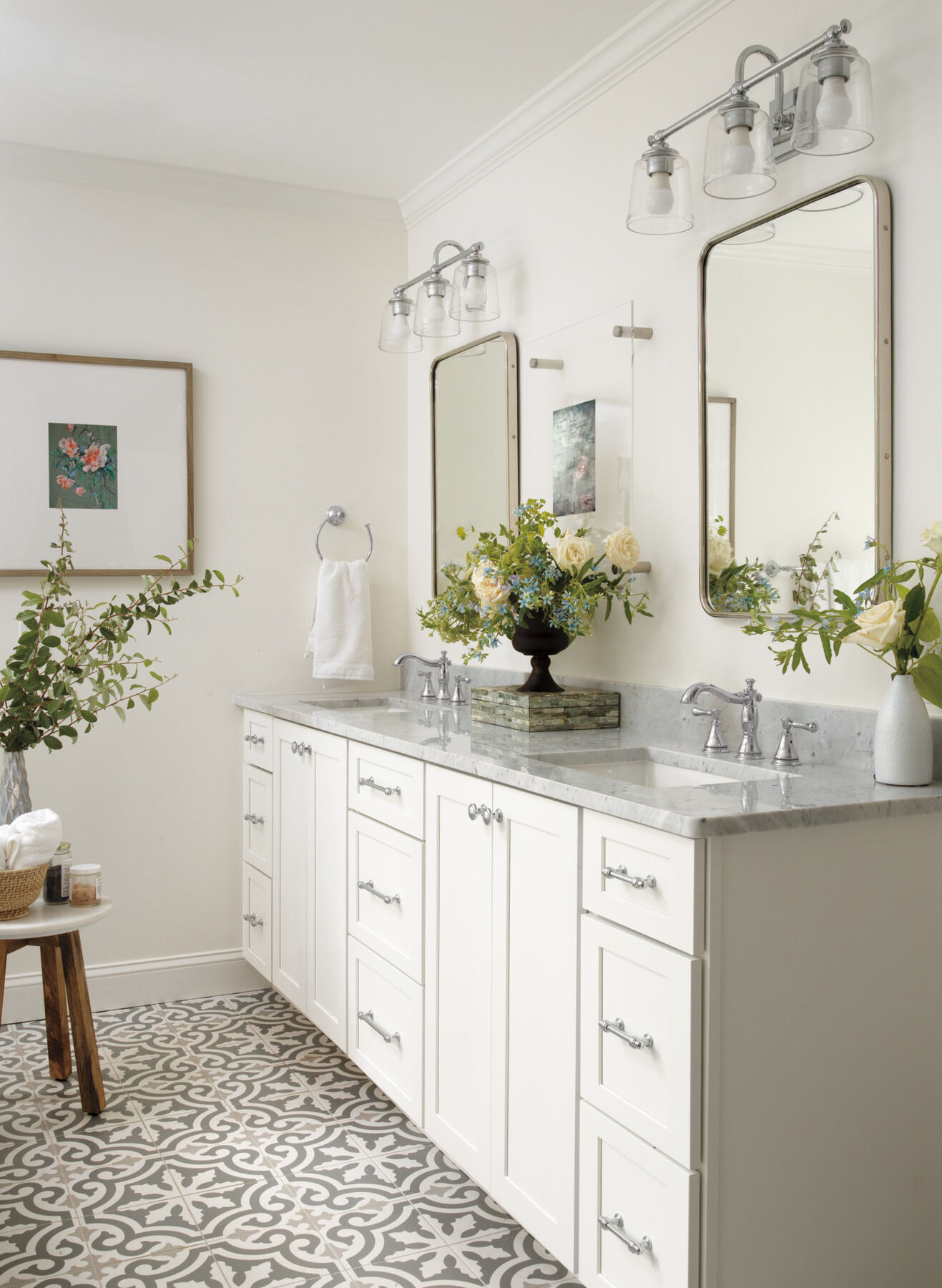 Two Handle Widespread Bathroom Faucet, image 1