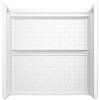 ProCrylic Tile 60 in. x 32 in. Bathtub Wall
