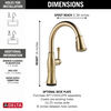 Touch<sub>2</sub>O®  Pull-Down Kitchen w/ShieldSpray 1L (Recertified)