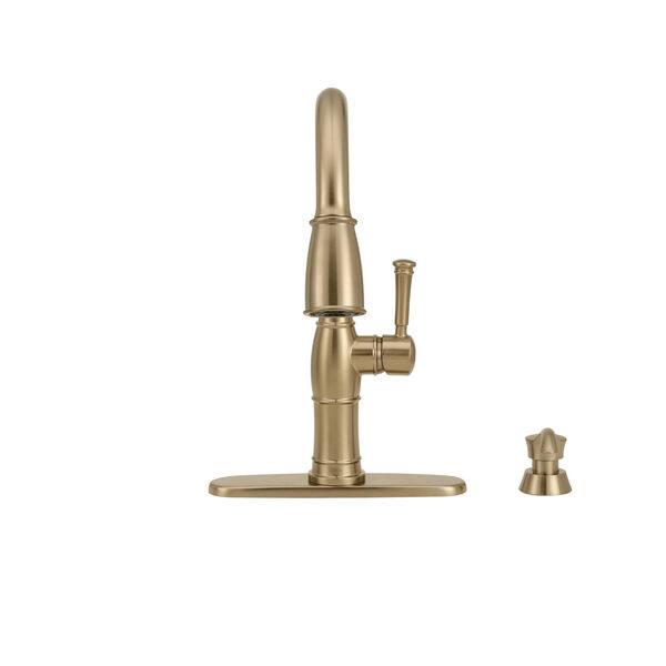 Pull-Down Kitchen Faucet w/Soap (Recertified)