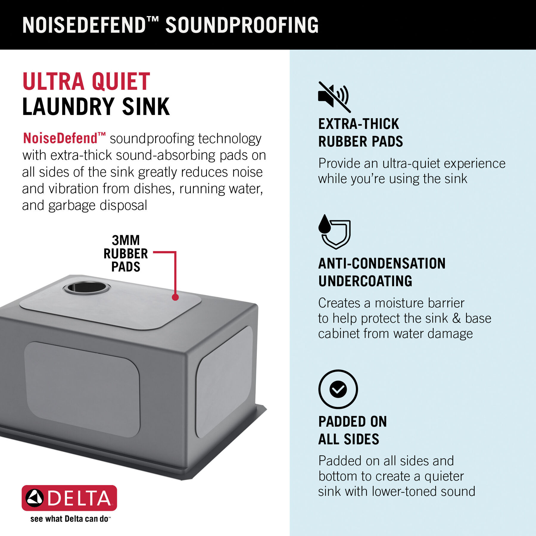 24” Workstation Undermount Single Bowl 16 Gauge Stainless Steel Laundry Utility Kitchen Sink with WorkFlow™ Ledge and Accessories, image 17