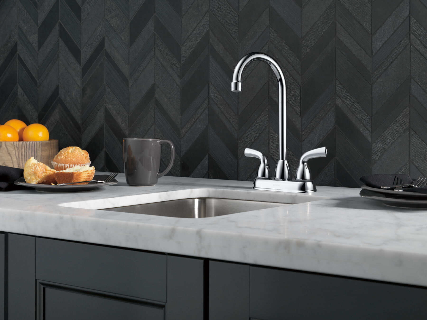 Two Handle Bar / Prep Faucet, image 1