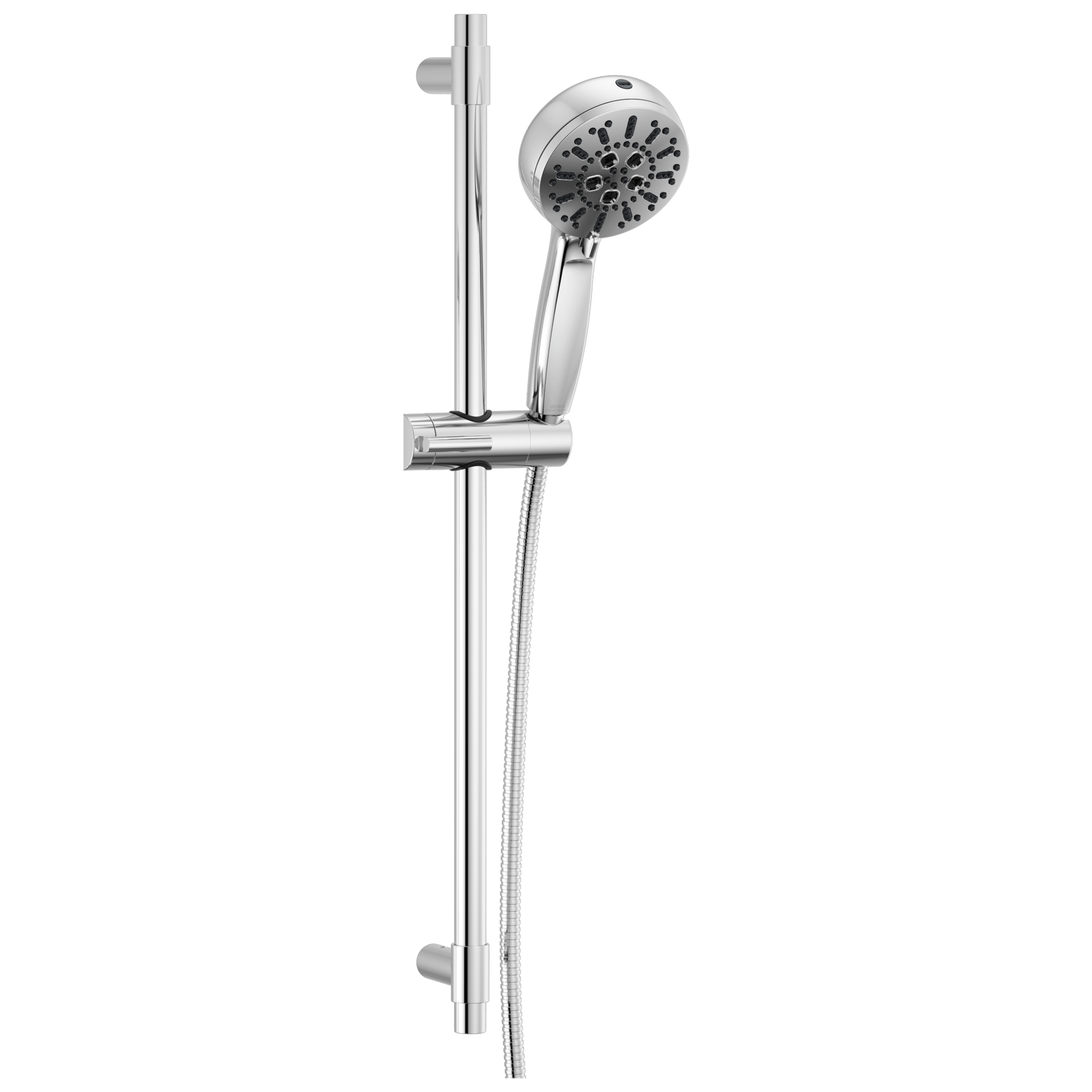 7-Setting Slide Bar Hand Shower with Cleaning Spray