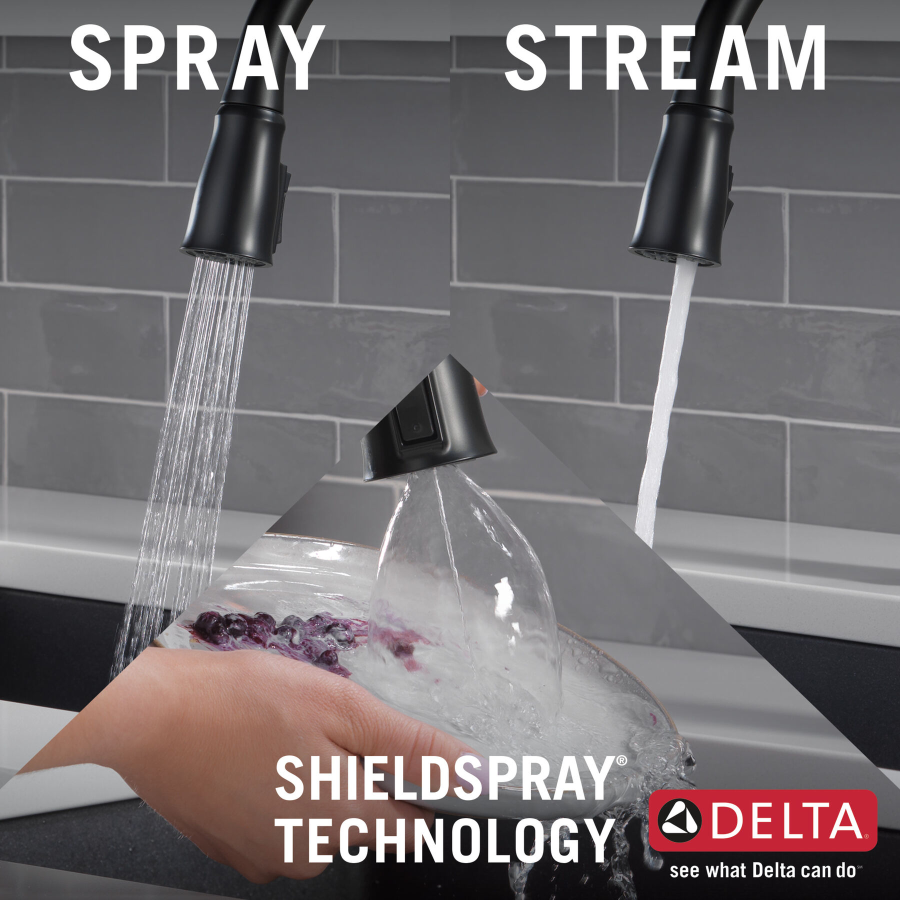 Single-Handle Pull-Down Kitchen Faucet with Touch<sub>2</sub>O&reg; Technology Technology