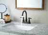 Two Handle Centerset Bathroom Faucet (Recertified)