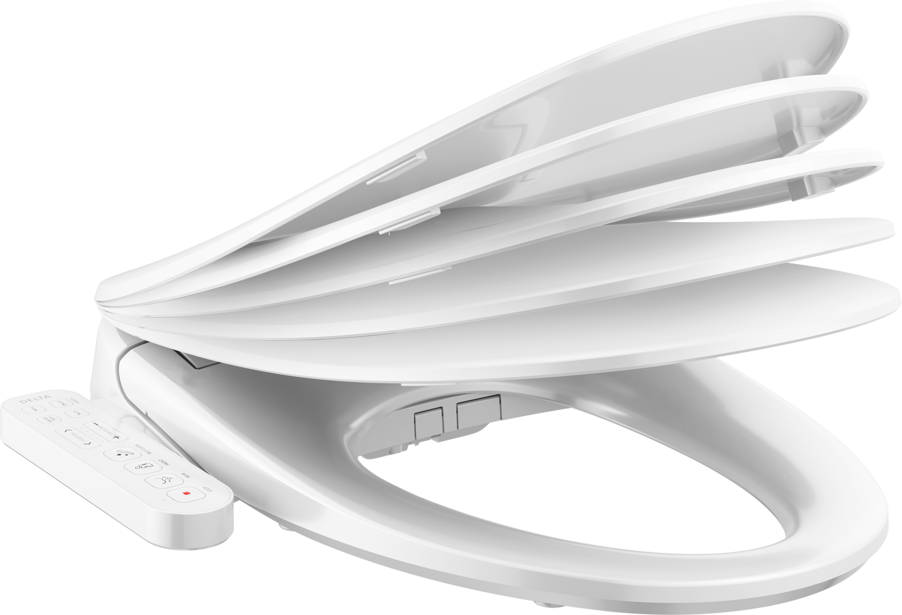 Standard Elongated Electric Bidet Toilet Seat, image 30
