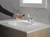 Single Handle Pull-Down Bathroom Faucet