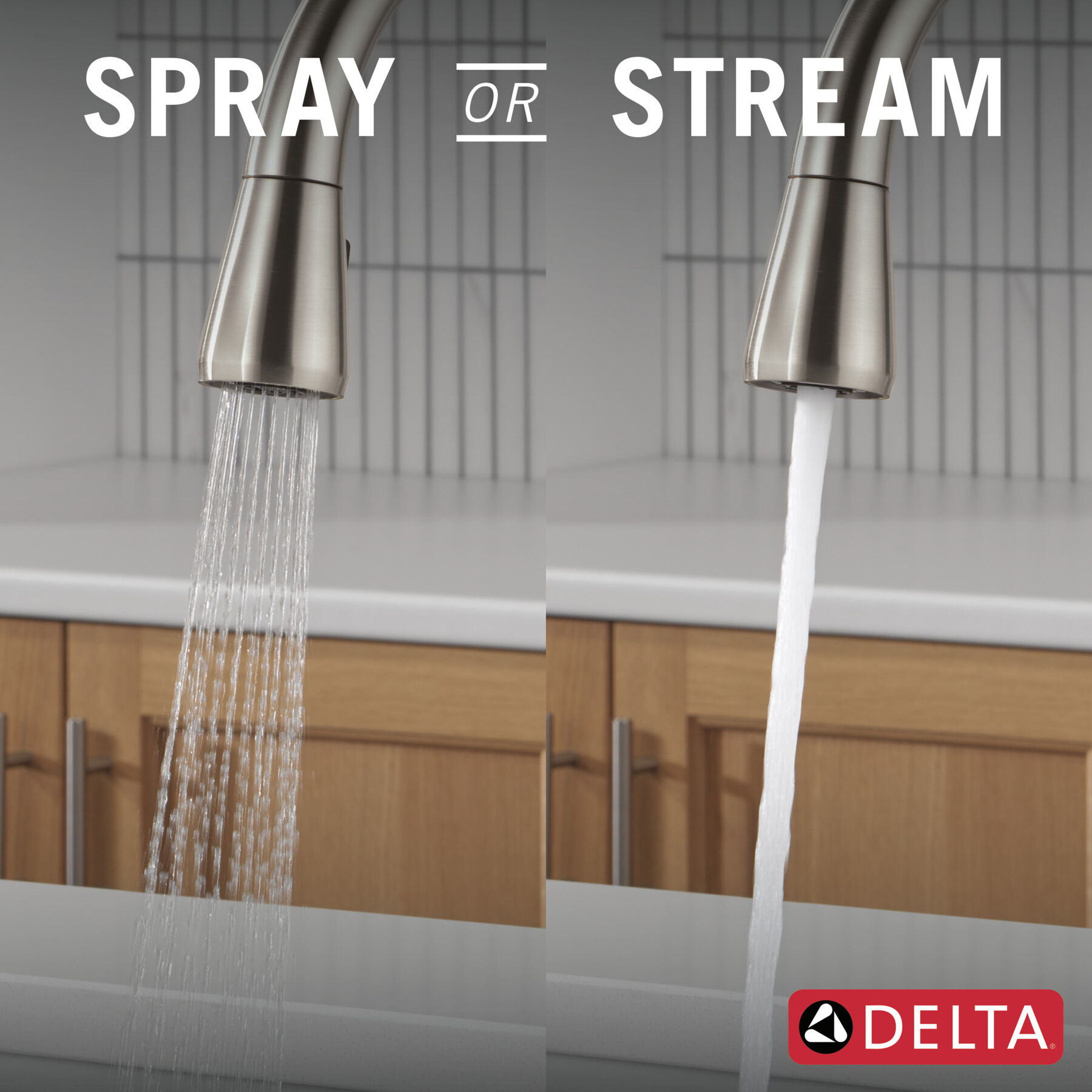 Single Handle Pull-Down Kitchen Faucet, image 4
