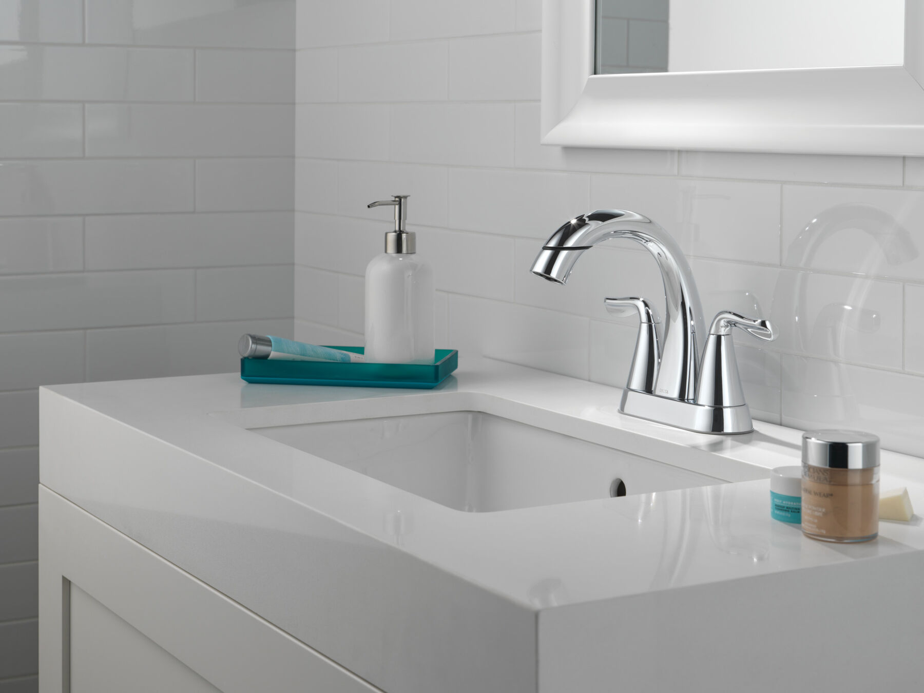 Two Handle Centerset Pull-Down Bathroom Faucet, image 10