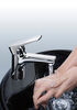Single Handle Bathroom Faucet - Less Pop-Up