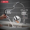 Single Handle Pull-Down Kitchen Faucet