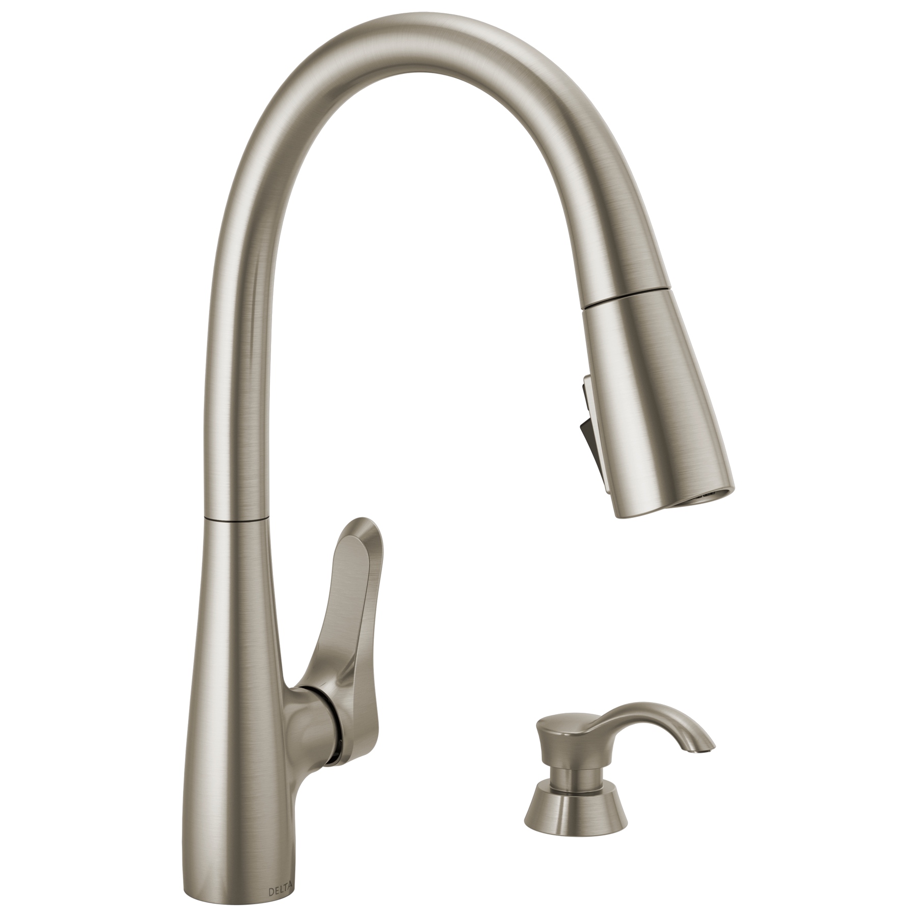Single Handle Pull-Down Kitchen Faucet with ShieldSpray