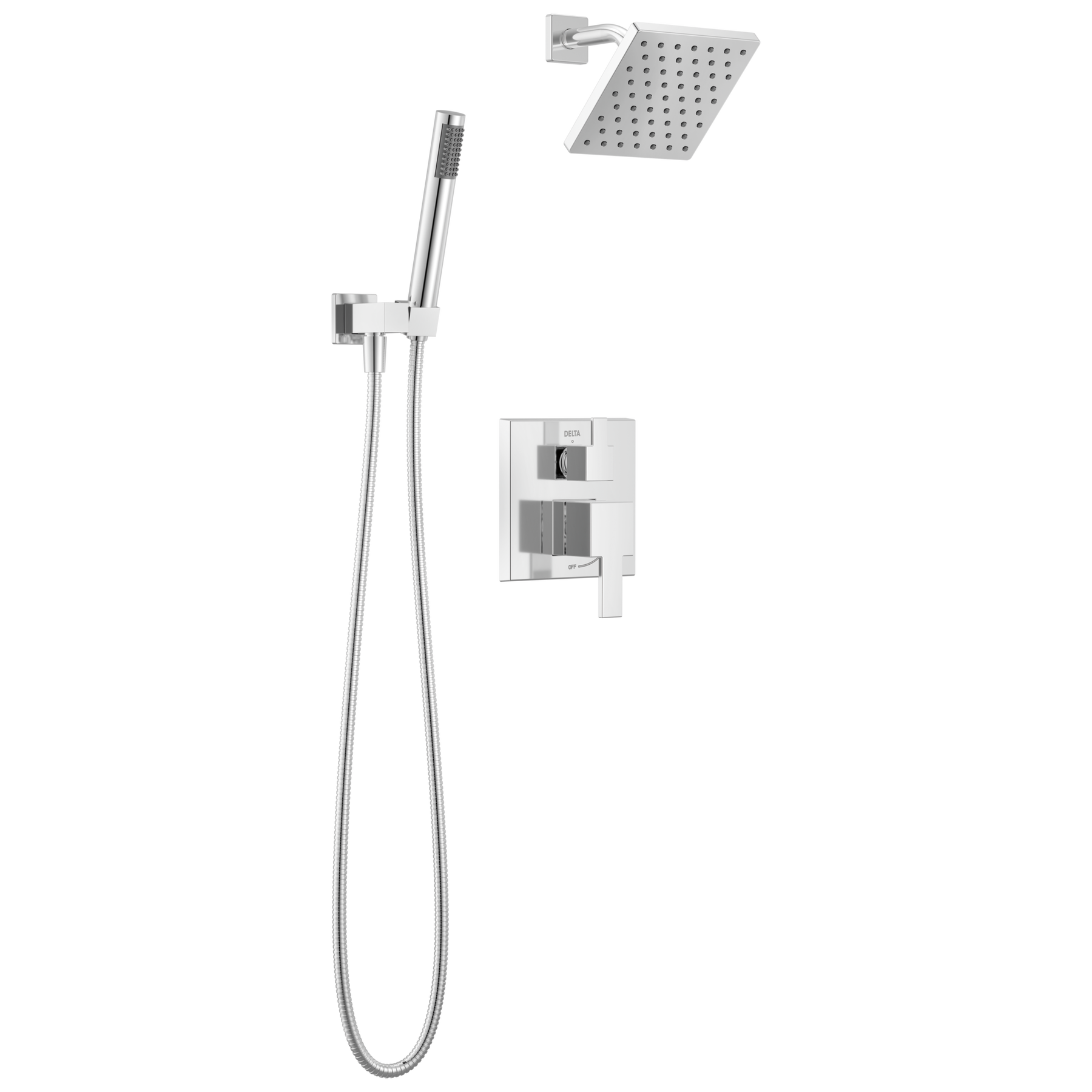 14S Shower Trim w Fixed Head & Hand Shower