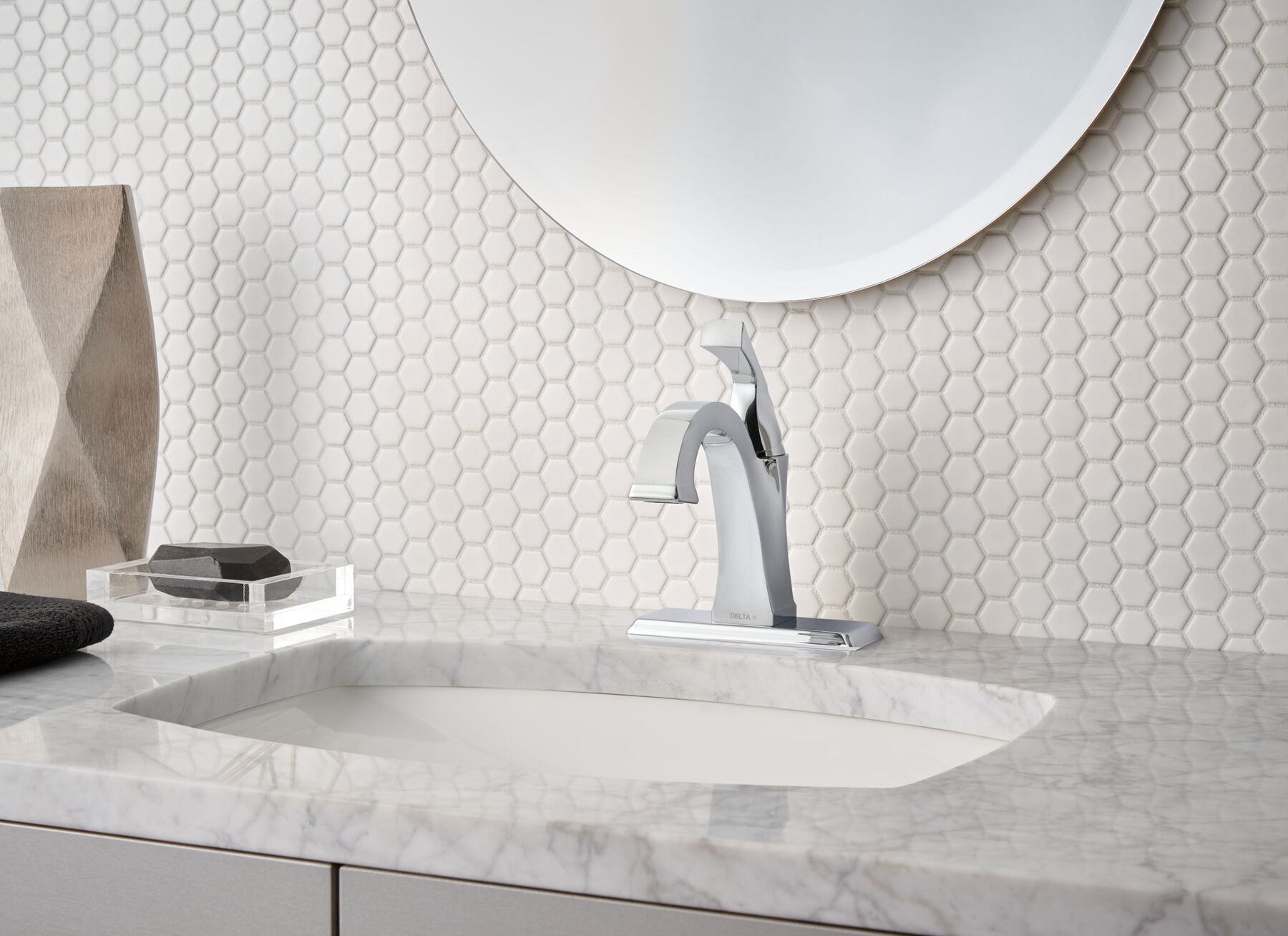 Escutcheon - 3 Hole - 1H Bathroom, image 2