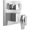 Two-Handle Monitor 17T Series Valve Trim with 3-Setting Diverter