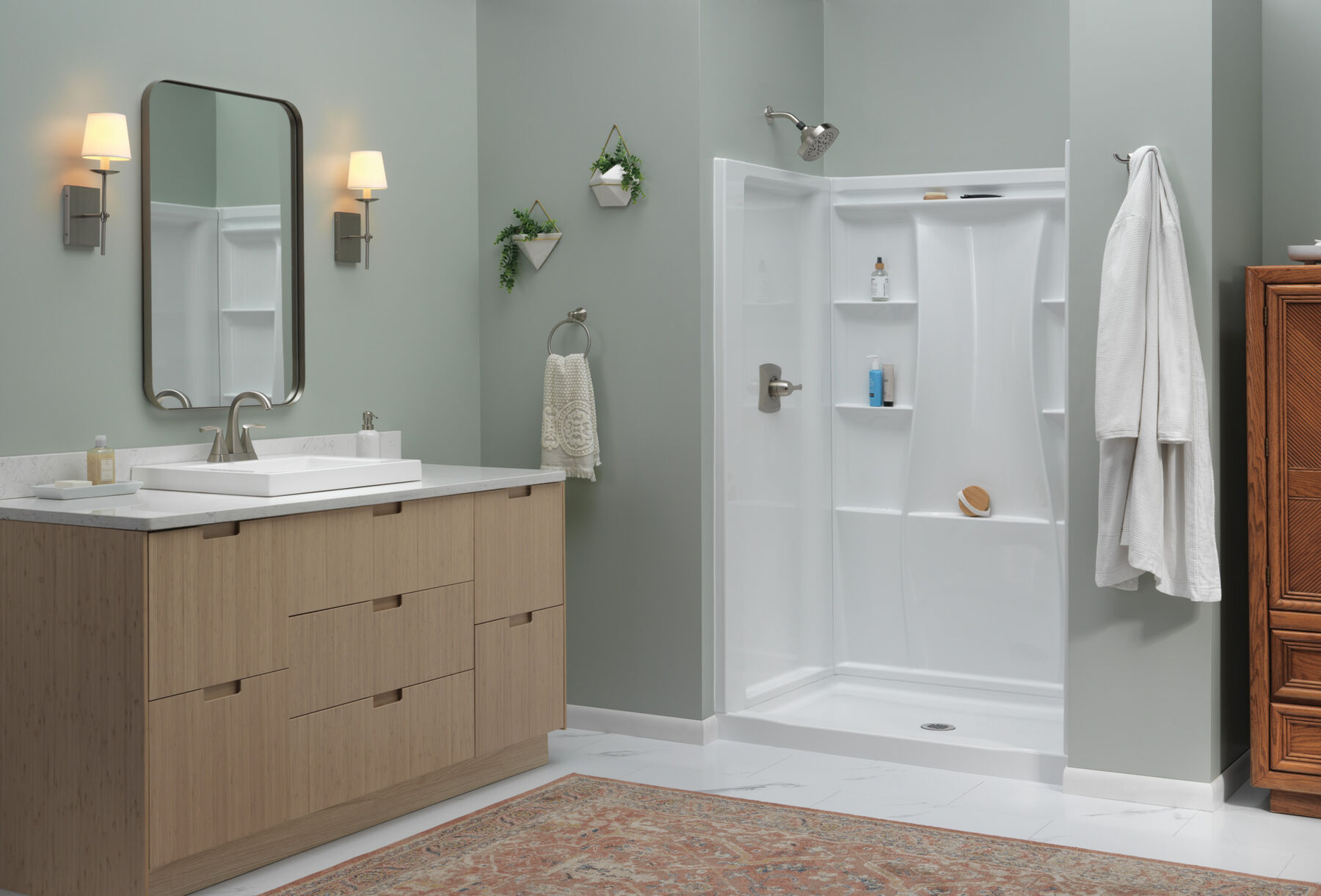48"x34" Classic 500 Shower Wall, image 4
