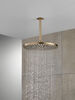 Single-Setting Metal Raincan Shower Head (Recertified)