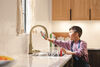VoiceIQ® Kitchen Faucet with Touch<sub>2</sub>O® Technology with Touchless Technology