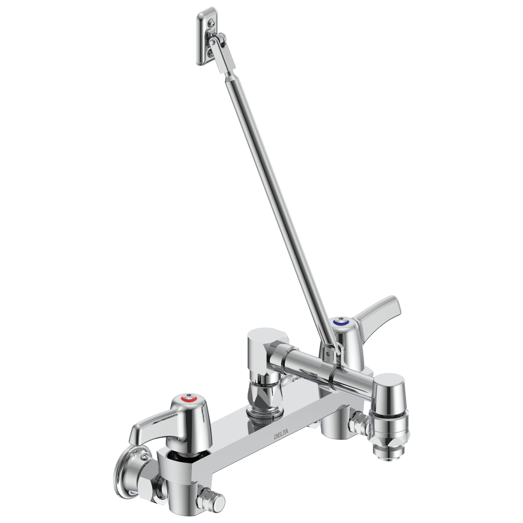 Two Handle 8 In Wallmount Service Sink Faucet