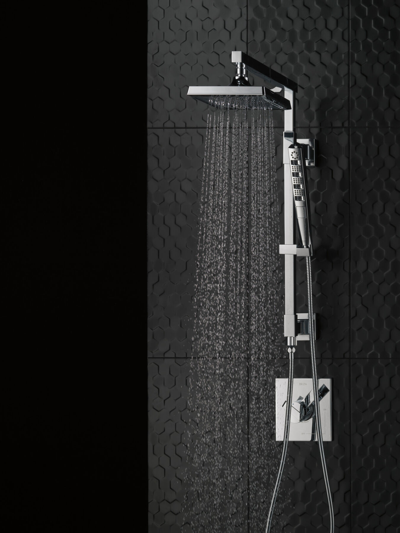 H2OKinetic® Hand Shower 1.75 GPM 4-Setting, image 2