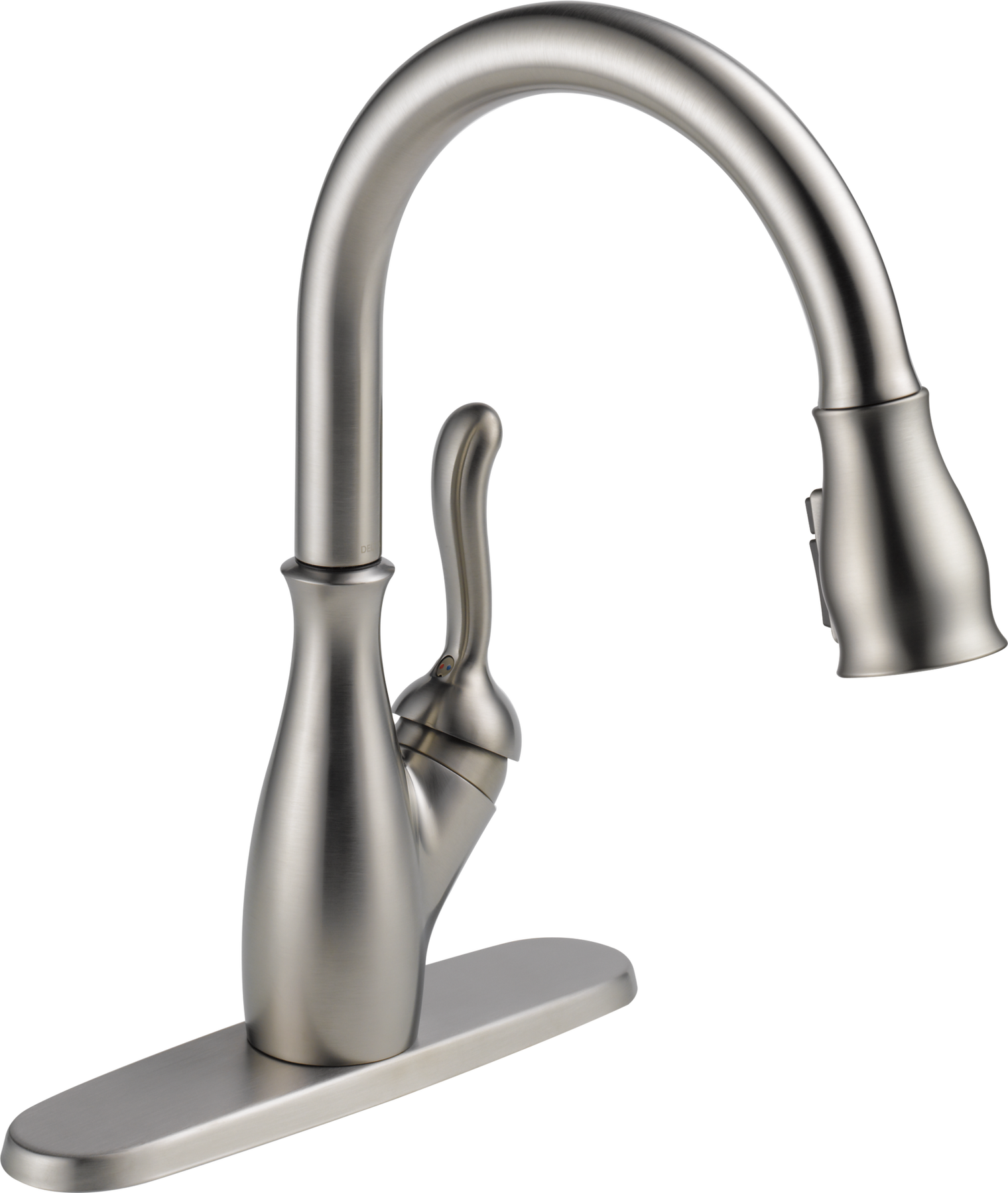 Single Handle Pull-Down Kitchen Faucet with ShieldSpray® Technology, image 2