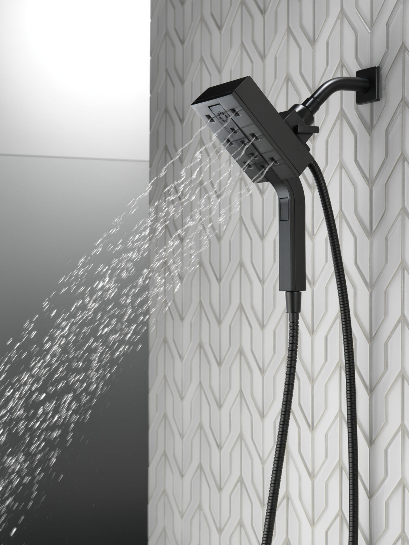 H2Okinetic® In2ition® 4-Setting Two-in-One Shower (Recertified), image 3
