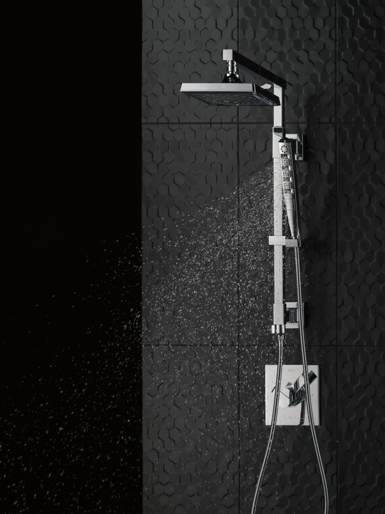 H2OKinetic® Hand Shower 1.75 GPM 4-Setting, image 5