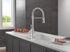 Single-Handle Pull-Down Spring Kitchen Faucet