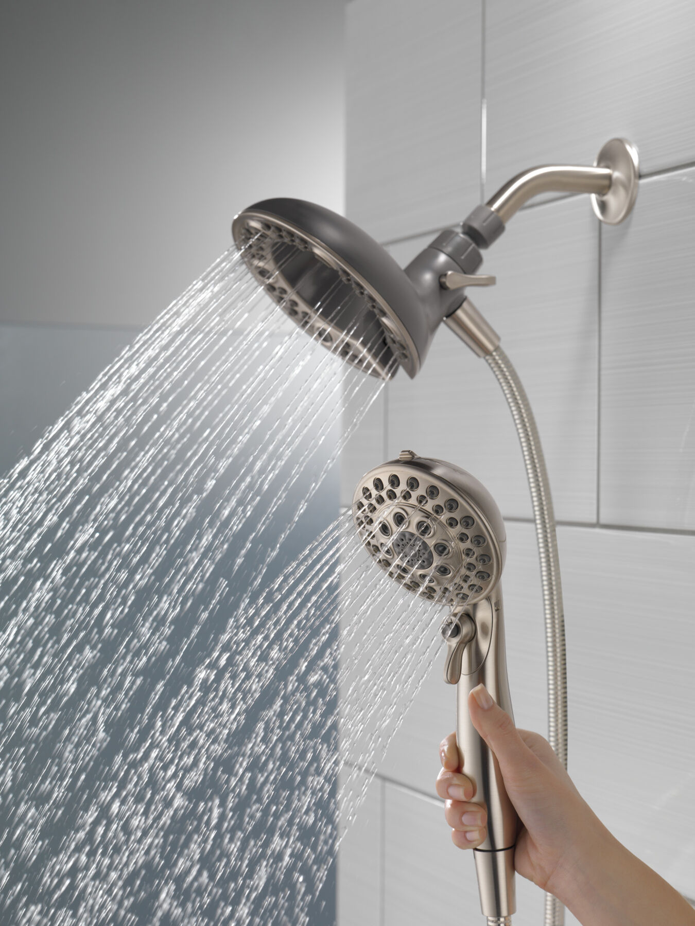 In2ition&reg; 5-Setting Two-in-One Shower (Recertified)