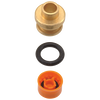 Flow Restrictor & Brass Insert - 1.2 GPM