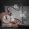 Touch<sub>2</sub>O® Technology Kitchen Faucet with Touchless Technology